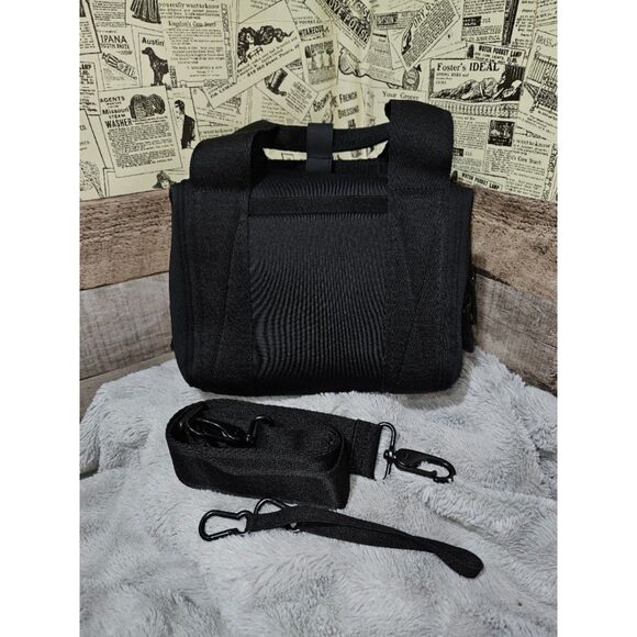 Dagne Dover Neoprene XS Landon Carryall Black Onyx New - Picture 3 of 6